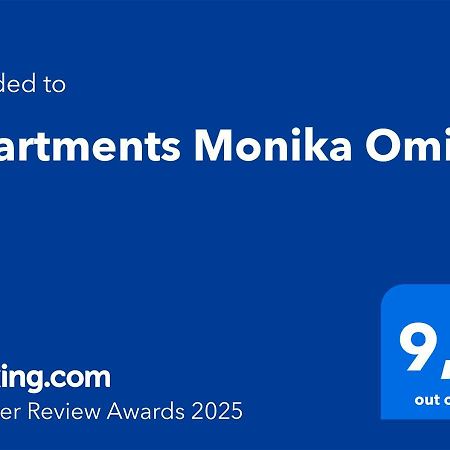 Apartments Monika Omis Exterior photo